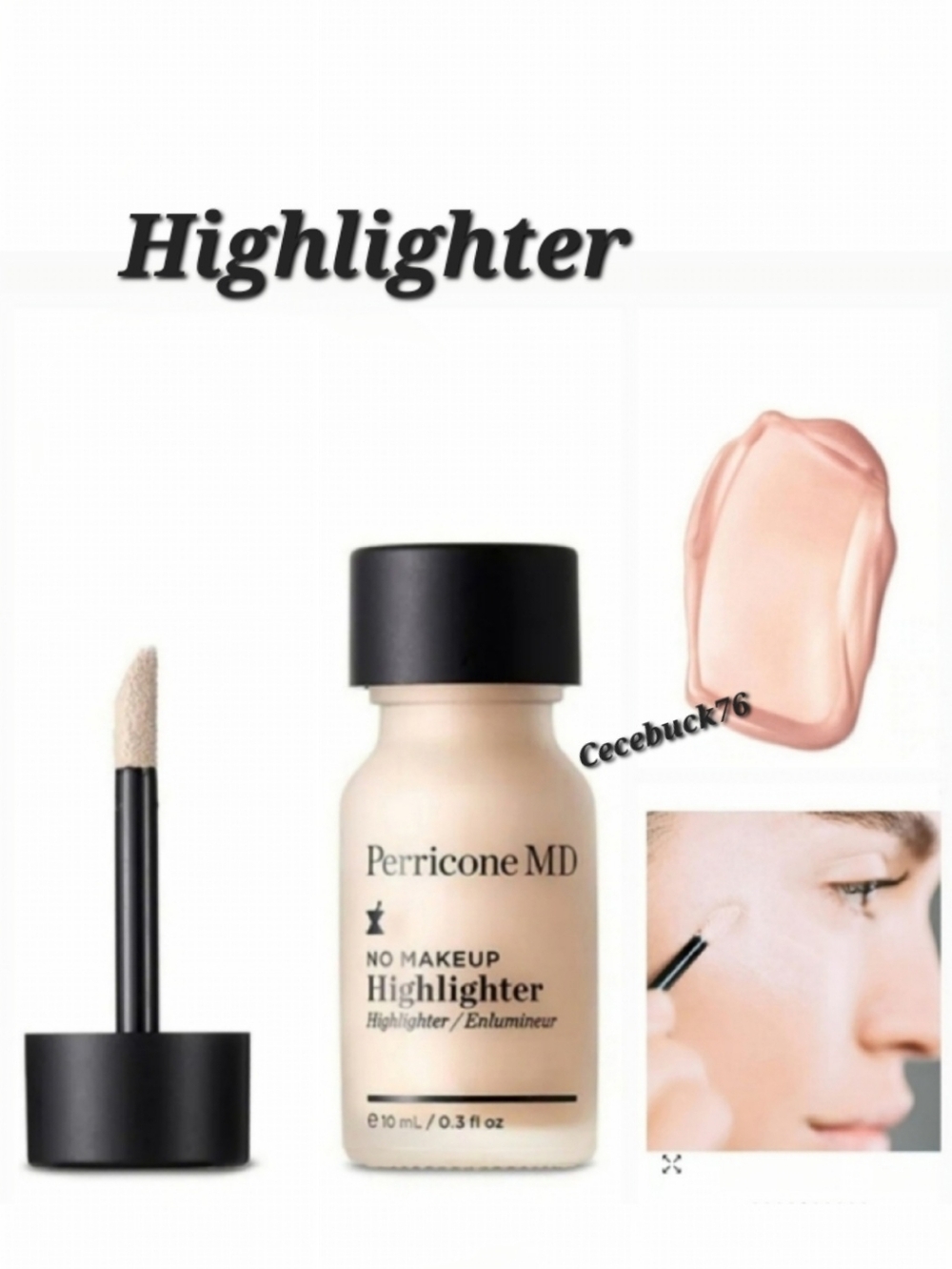 🌺Perricone MD No Makeup Highlighter For Face Liquid Face Highlighter